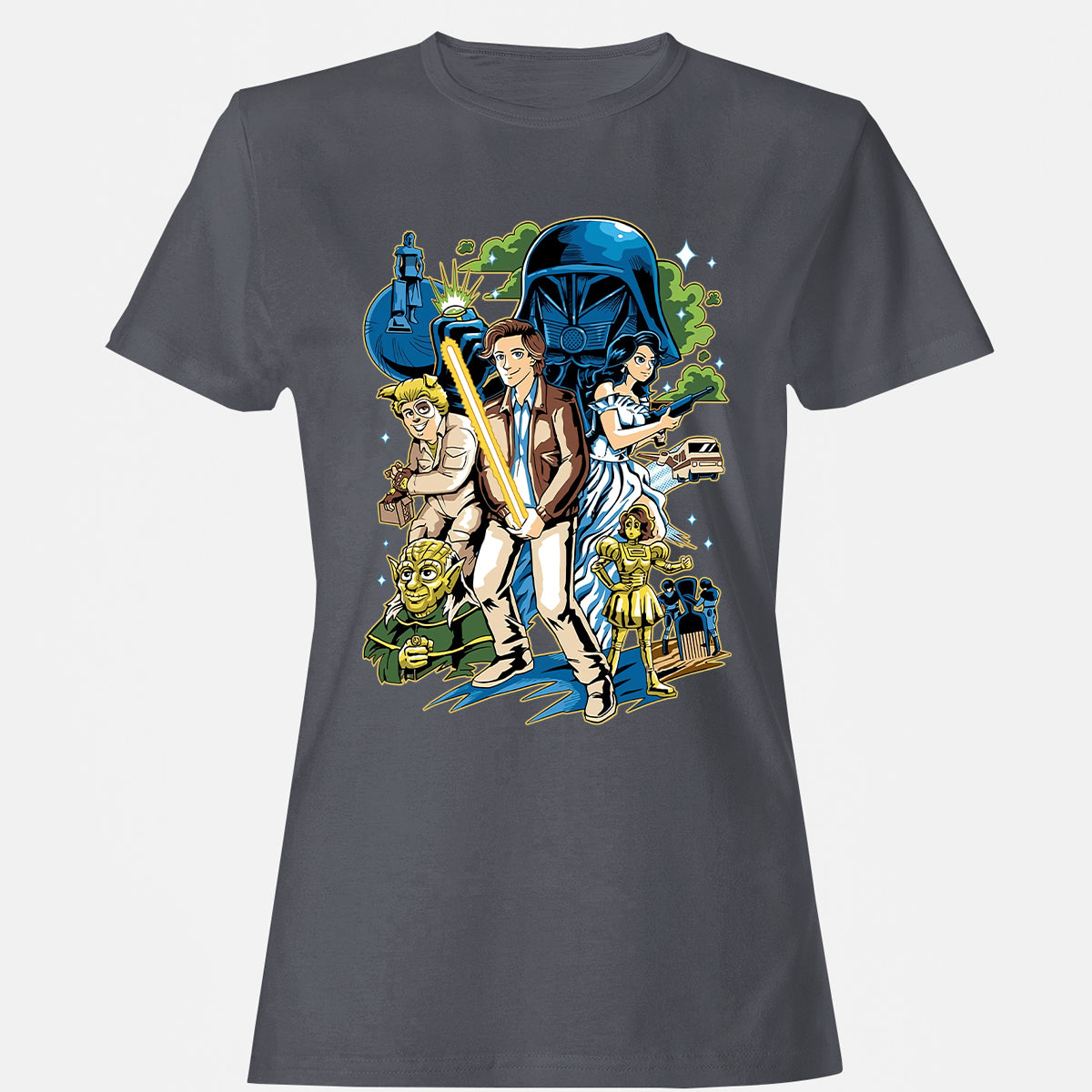 Women's T-Shirt - XL6P5ZGG - Dark Heather - 5