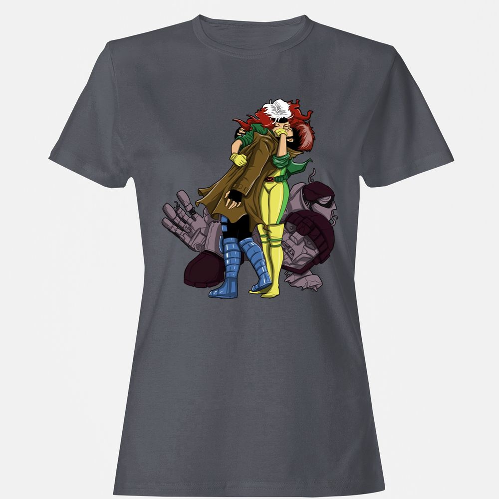 Women's T-Shirt - R28EHX2L - Dark Heather - 5