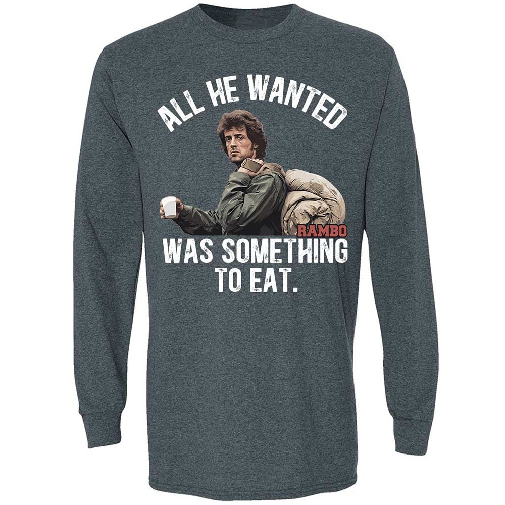 Long Sleeve T-Shirt - G3RH83A1 - Dark Heather - 5