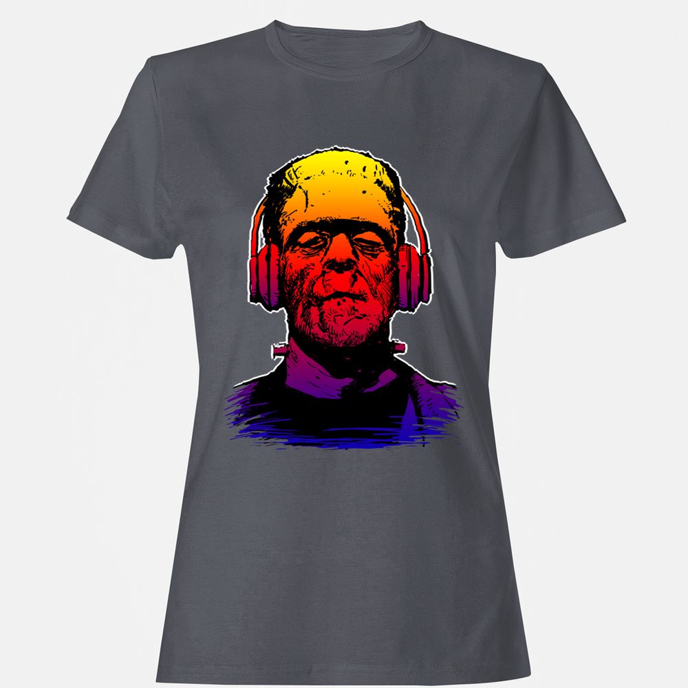 Women's T-Shirt - TFJCPHH6 - Dark Heather - 5