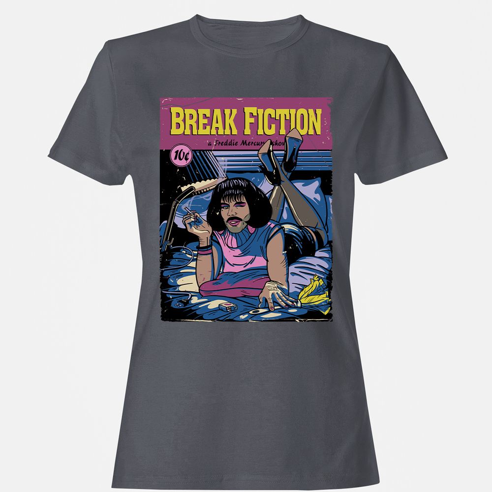 Women's T-Shirt - 8NEC78U1 - Dark Heather - 5