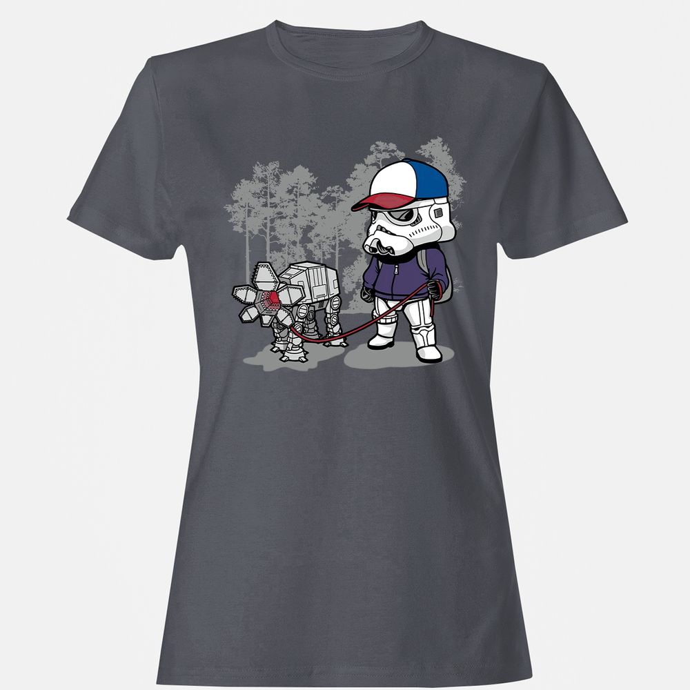 Women's T-Shirt - JPY3FDD9 - Dark Heather - 5