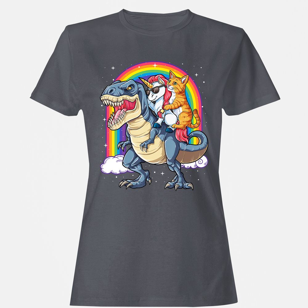 Women's T-Shirt - 14WTYBKM - Dark Heather - 5