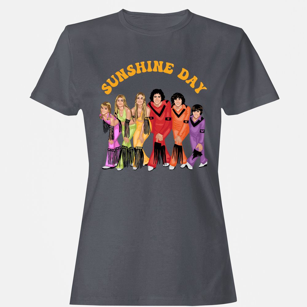 Women's T-Shirt - DGVCLLEV - Dark Heather - 5