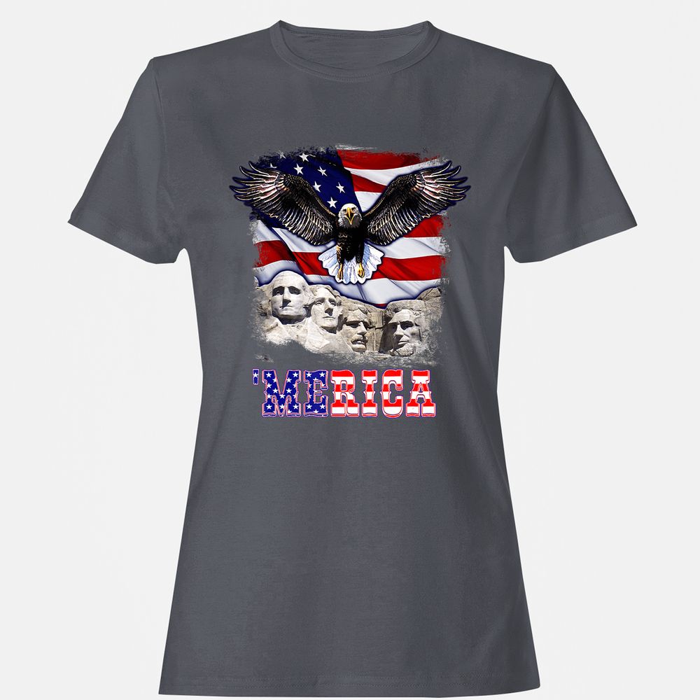 Women's T-Shirt - SMW588DT - Dark Heather - 5