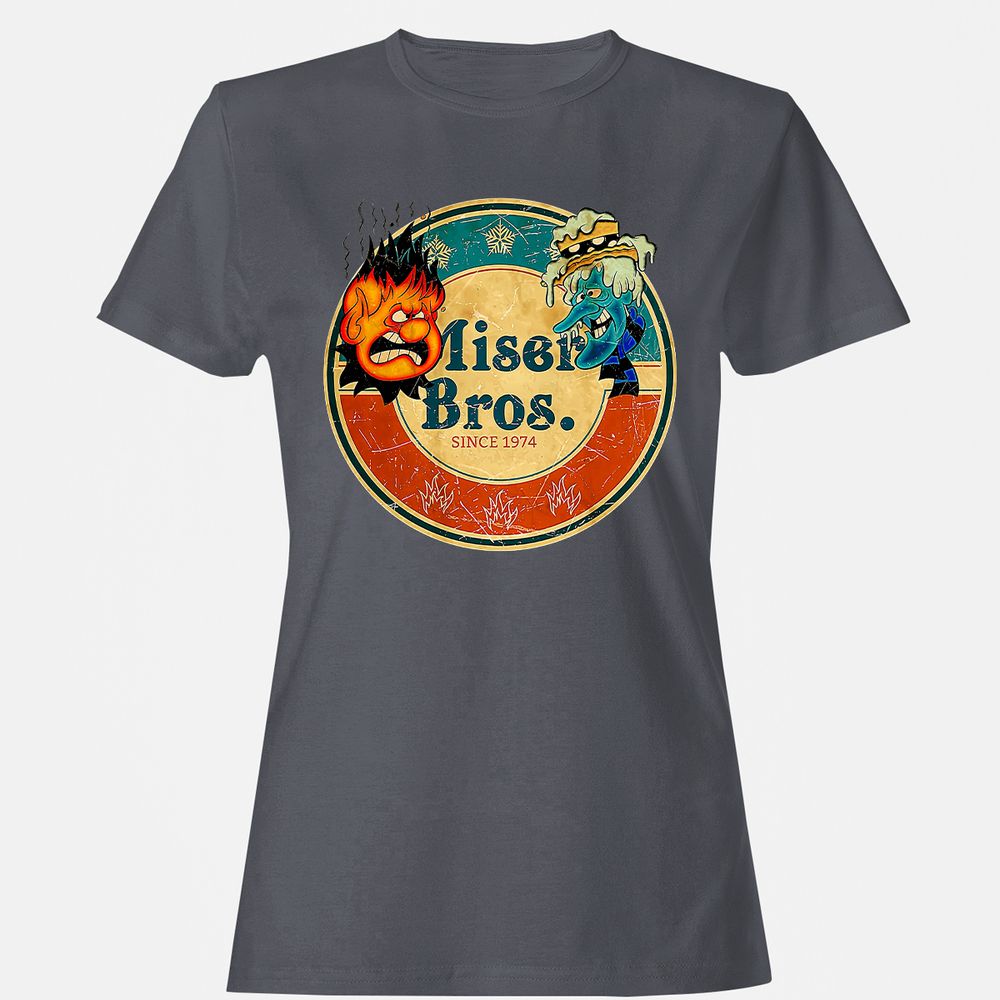 Women's T-Shirt - WMFVYZ79 - Dark Heather - 5