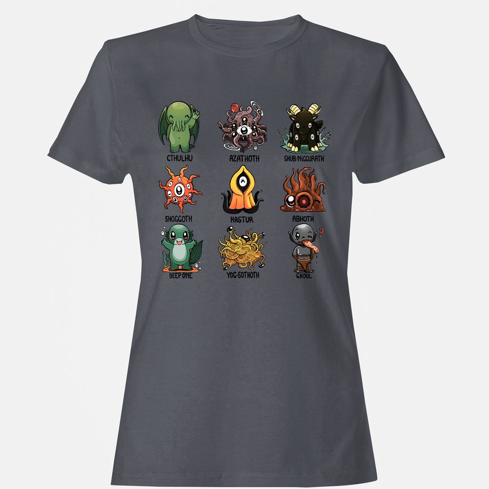 Women's T-Shirt - 5ML8HB73 - Dark Heather - 5