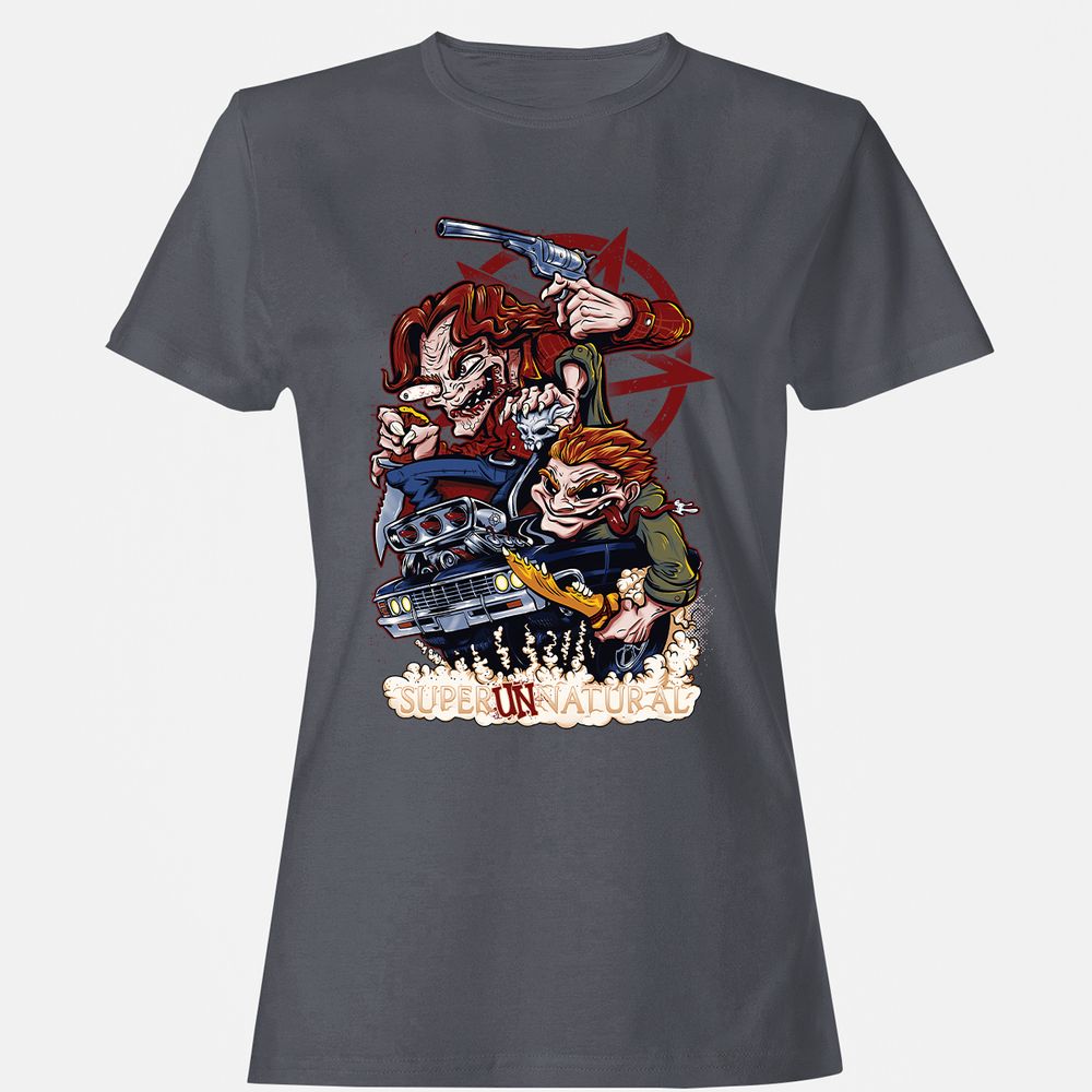 Women's T-Shirt - RNKY7E6M - Dark Heather - 5