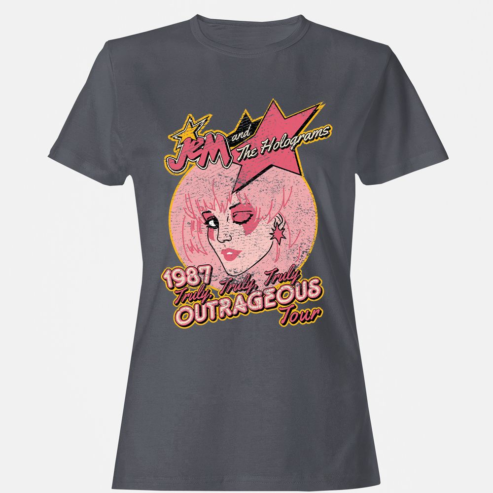 Women's T-Shirt - 3P8CNW6F - Dark Heather - 5