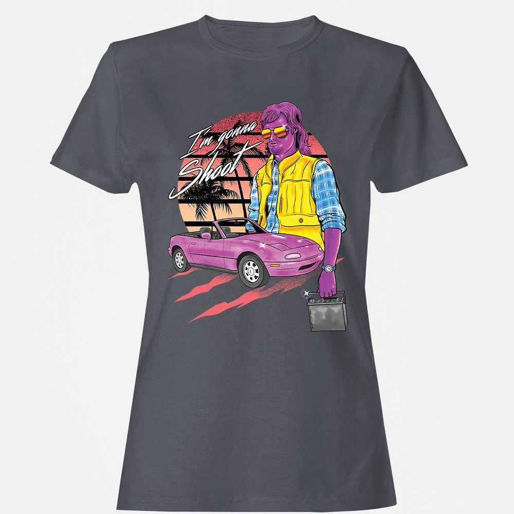 Women's T-Shirt - EWC8G2ZG - Dark Heather - 5
