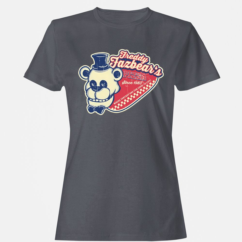 Women's T-Shirt - ZGQCU965 - Dark Heather - 5