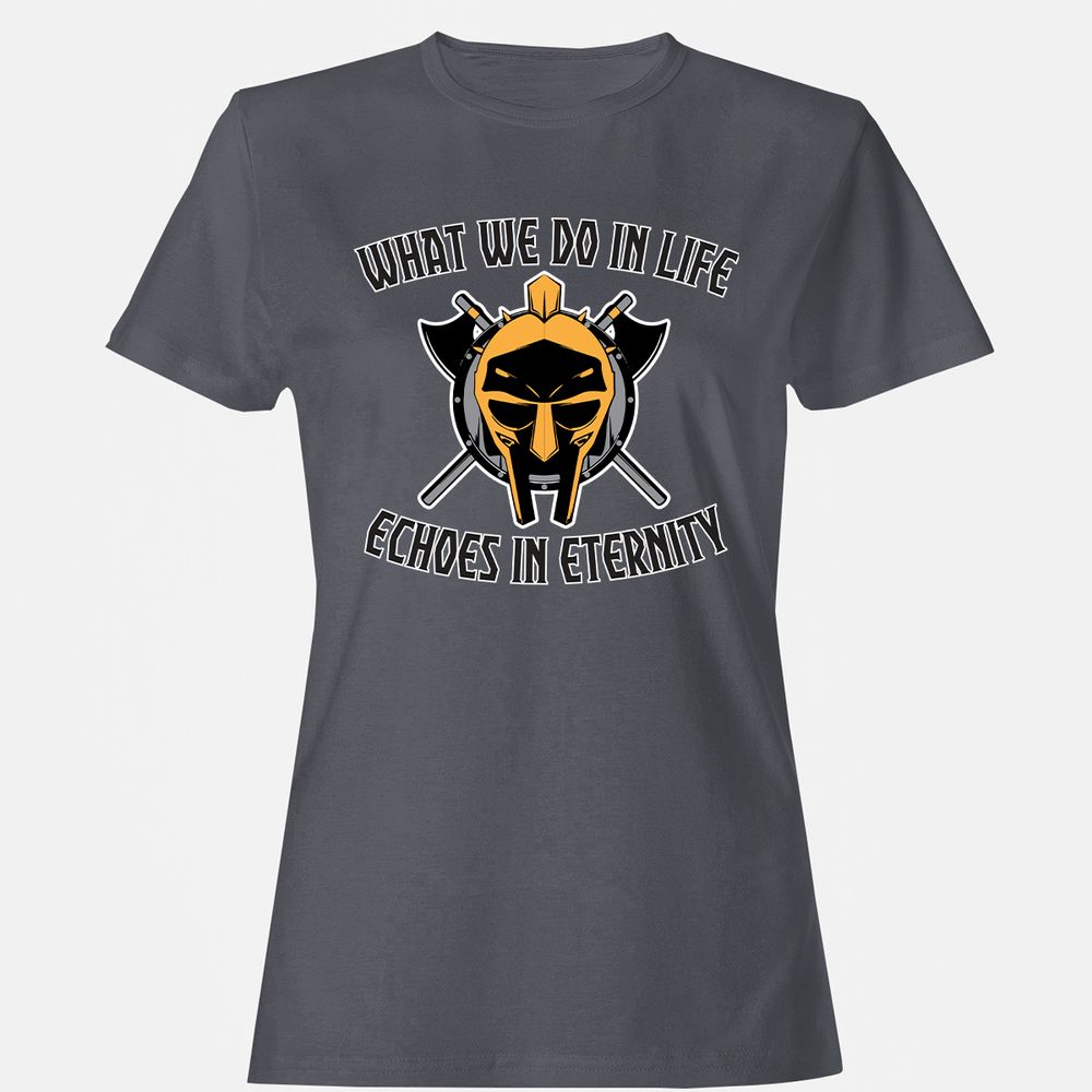 Women's T-Shirt - 9MV5E8VE - Dark Heather - 5