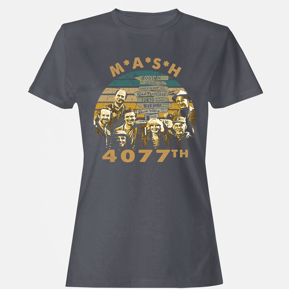 Women's T-Shirt - SDZNV735 - Dark Heather - 5
