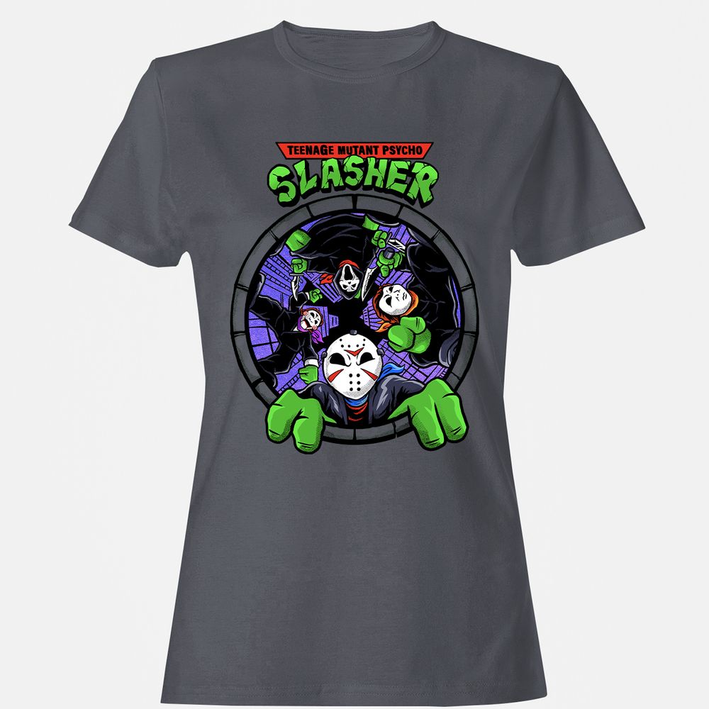 Women's T-Shirt - MG63455P - Dark Heather - 5