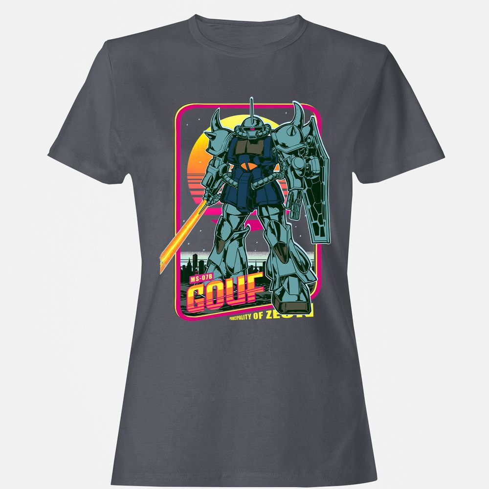Women's T-Shirt - 9DE5NUQ8 - Dark Heather - 5