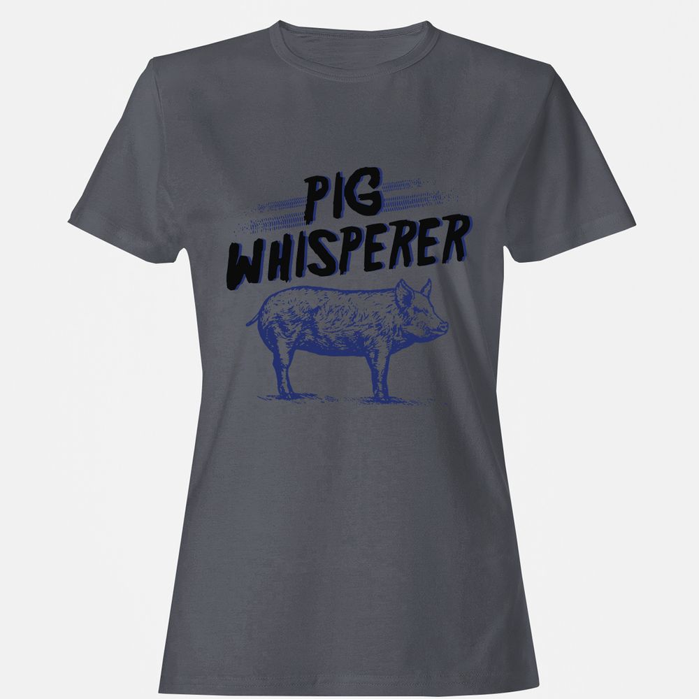 Women's T-Shirt - SUFWKQAT - Dark Heather - 5