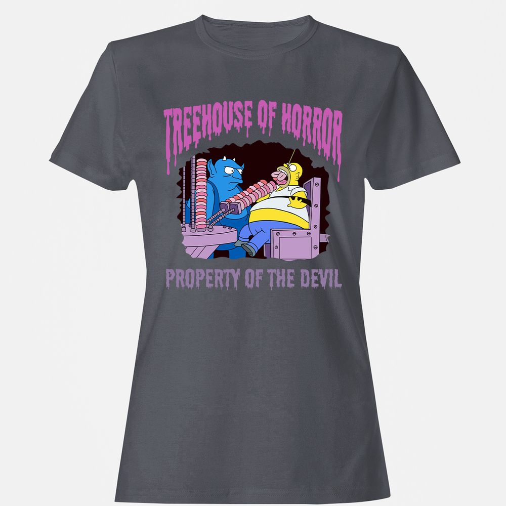 Women's T-Shirt - D3J36H7Z - Dark Heather - 5