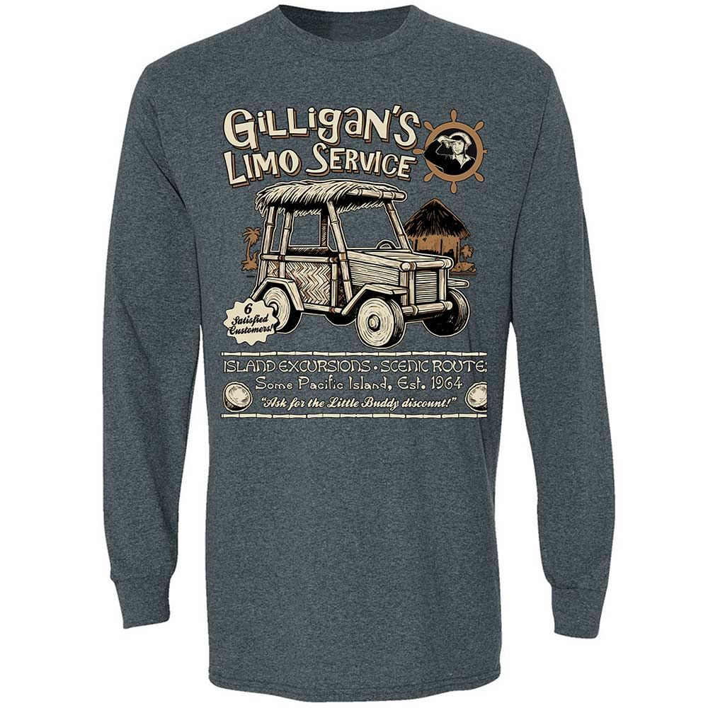 Long Sleeve T-Shirt - NVSXRBC3 - Dark Heather - 5