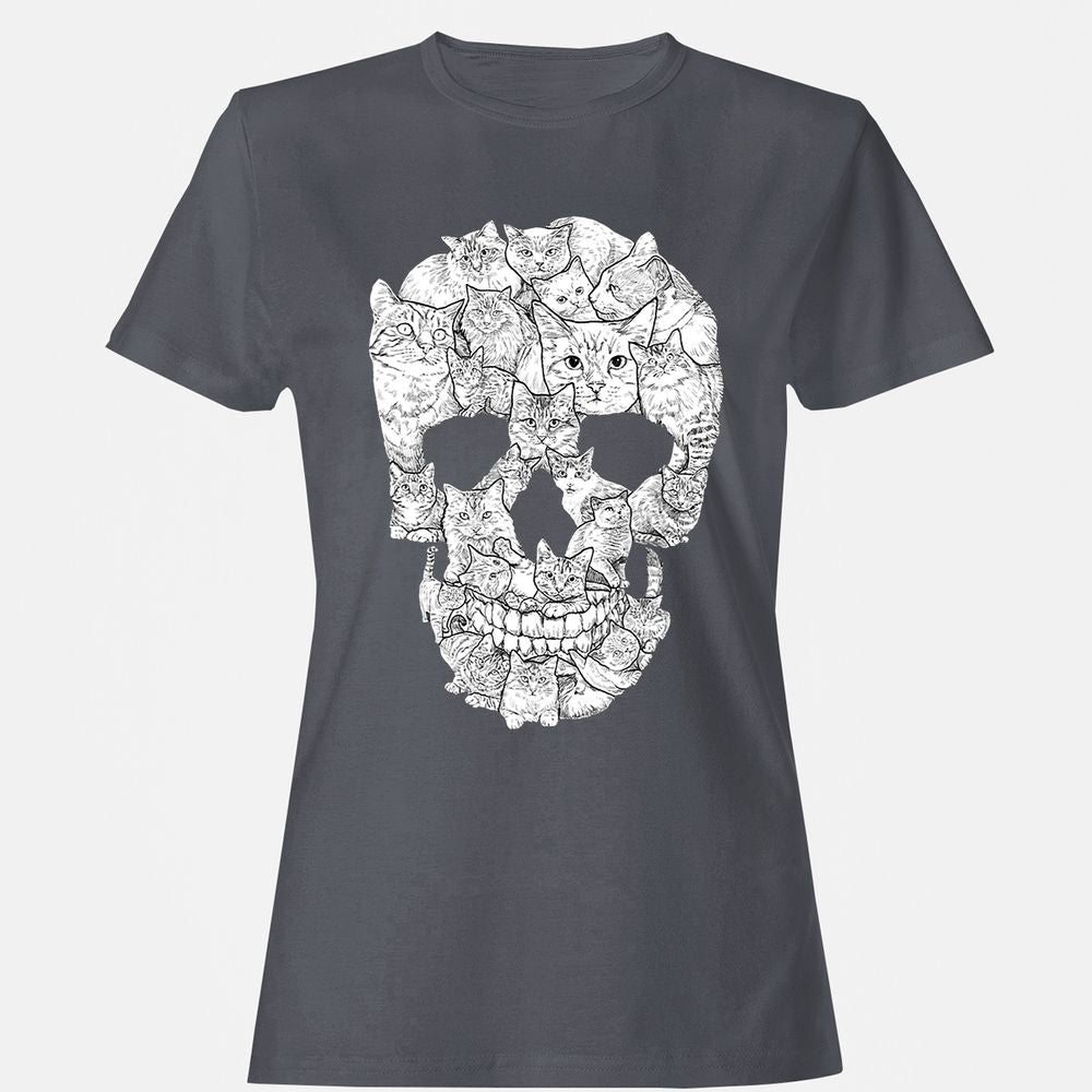 Women's T-Shirt - V14KAG81 - Dark Heather - 5