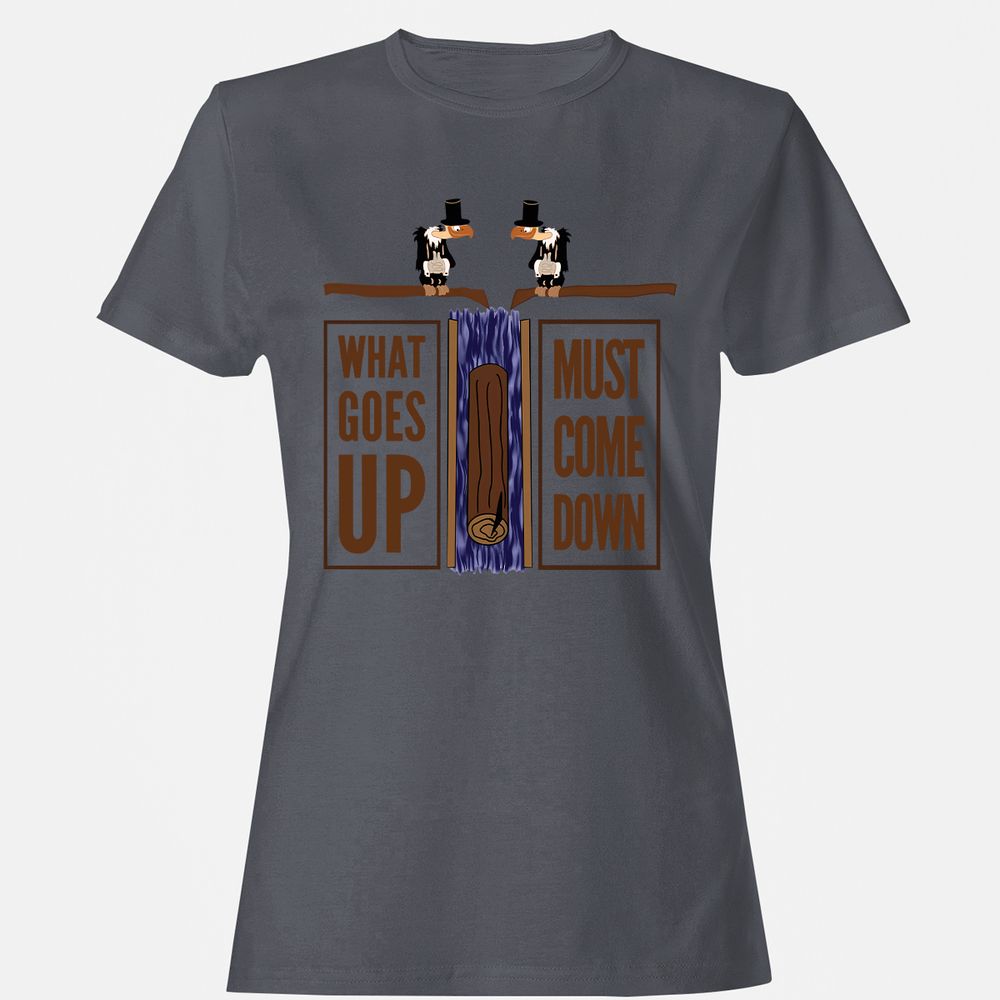 Women's T-Shirt - WM3HK6ZB - Dark Heather - 5