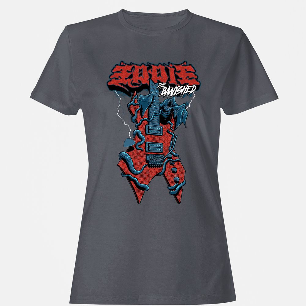 Women's T-Shirt - 1CLHDUKS - Dark Heather - 5