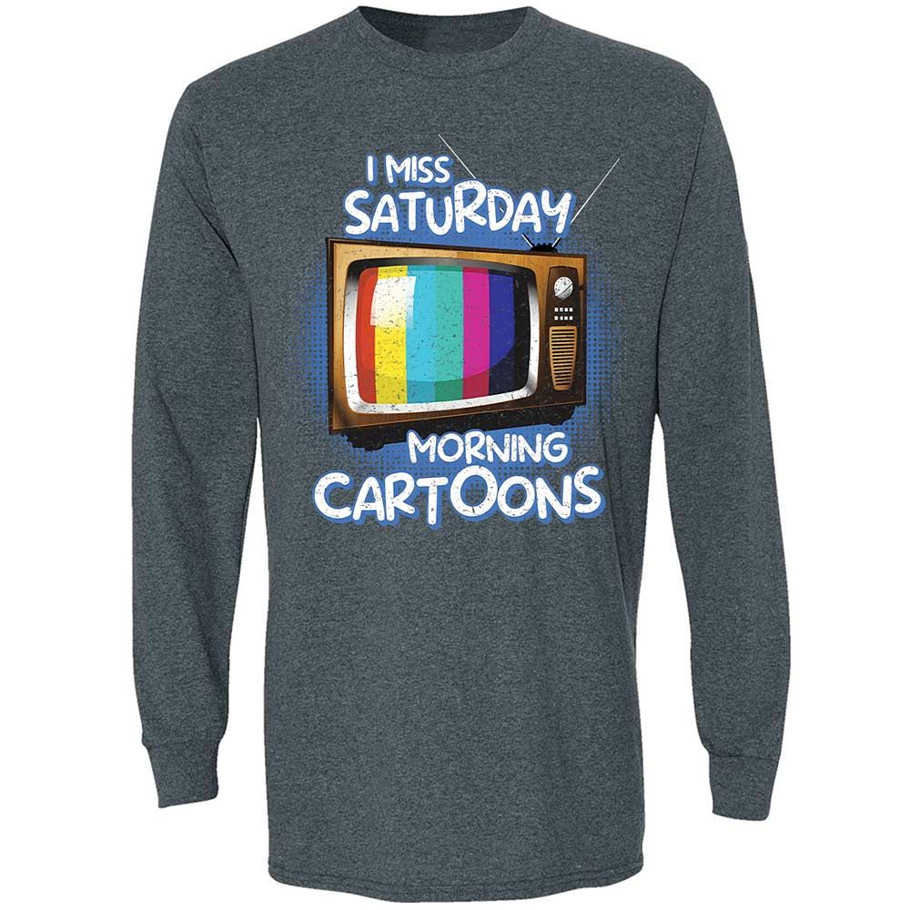 Long Sleeve T-Shirt - RJXH7C78 - Dark Heather - 5