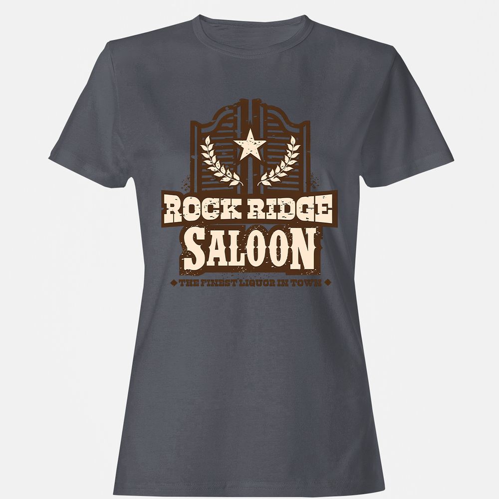 Women's T-Shirt - P73RLU73 - Dark Heather - 5