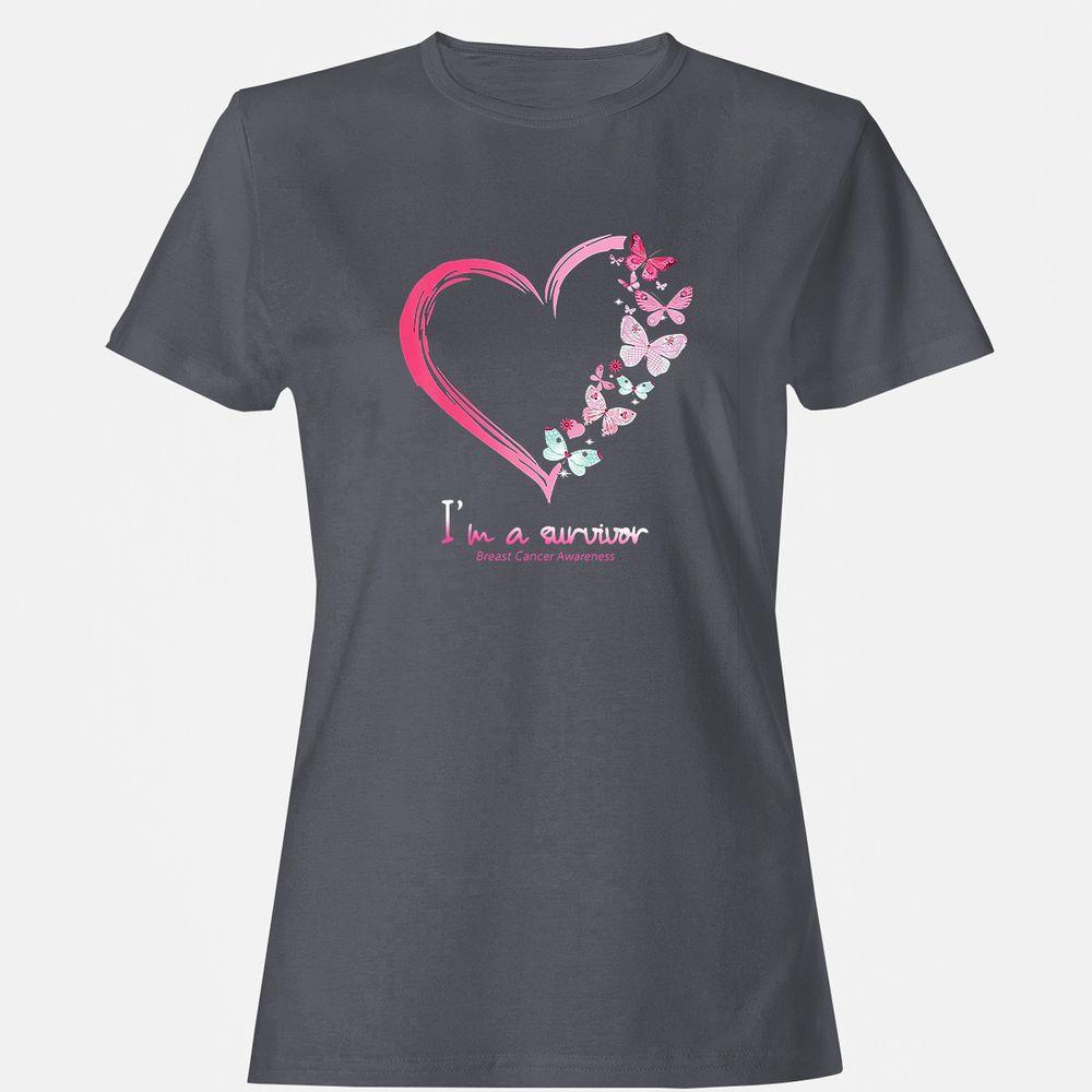 Women's T-Shirt - WX1UMNUA - Dark Heather - 5