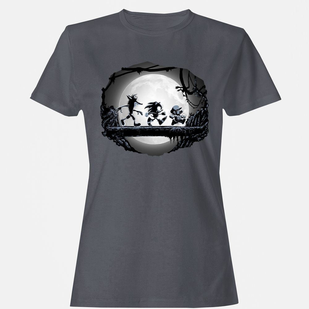 Women's T-Shirt - QE31LUGU - Dark Heather - 5