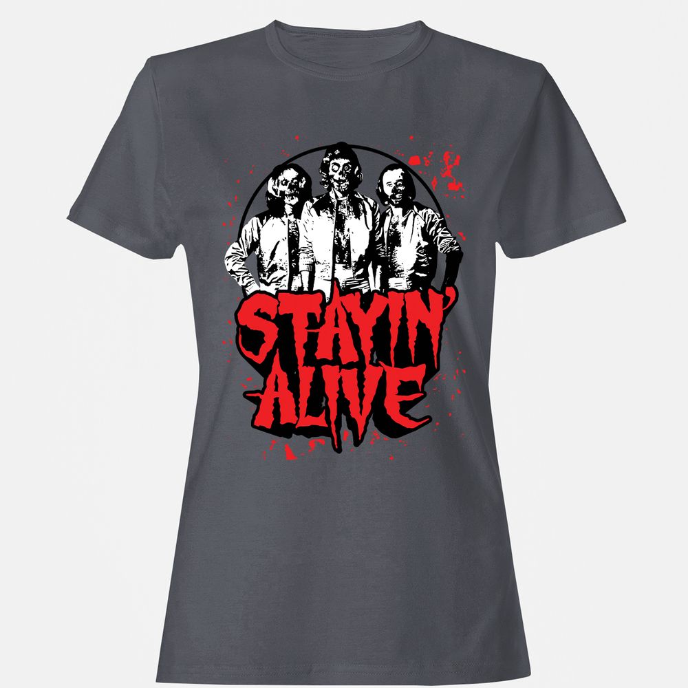 Bee Gees Stay Alive - Dark Heather - 5