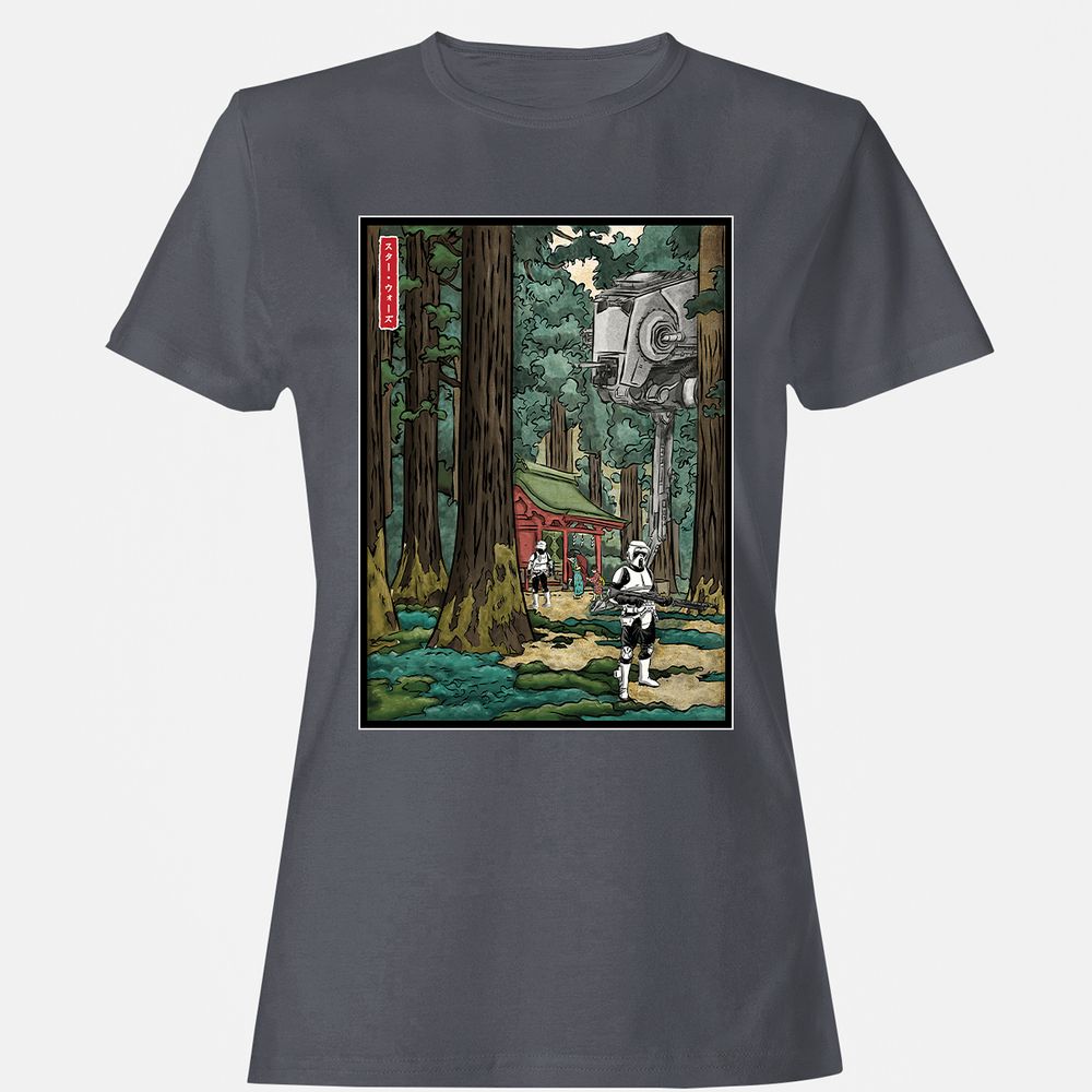 Women's T-Shirt - A1UR8RSX - Dark Heather - 5