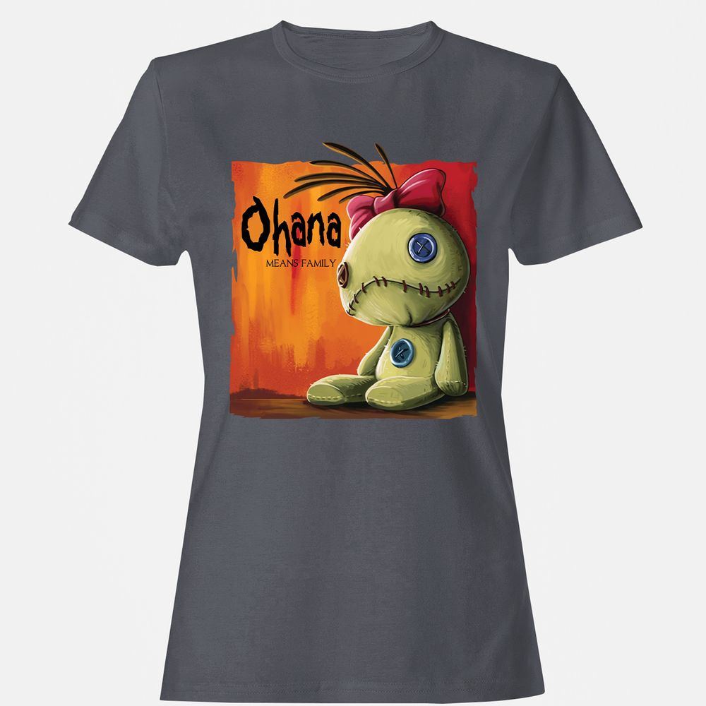 Women's T-Shirt - HLNA7WDM - Dark Heather - 5