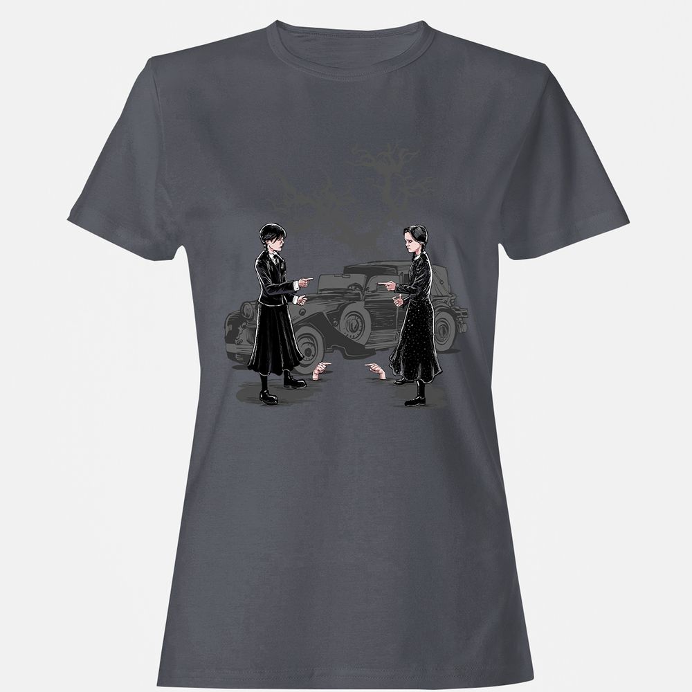 Women's T-Shirt - ETX8REJ7 - Dark Heather - 5