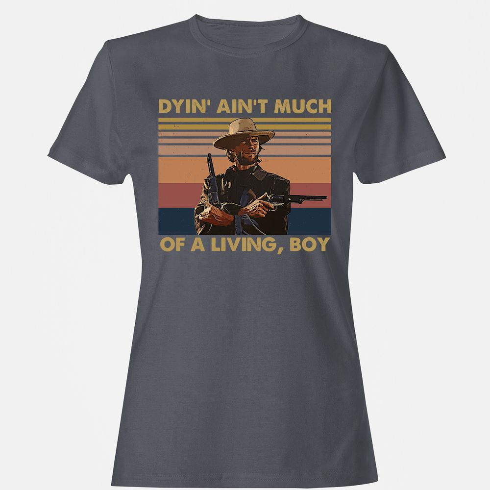 Women's T-Shirt - QXYXDLVN - Dark Heather - 5