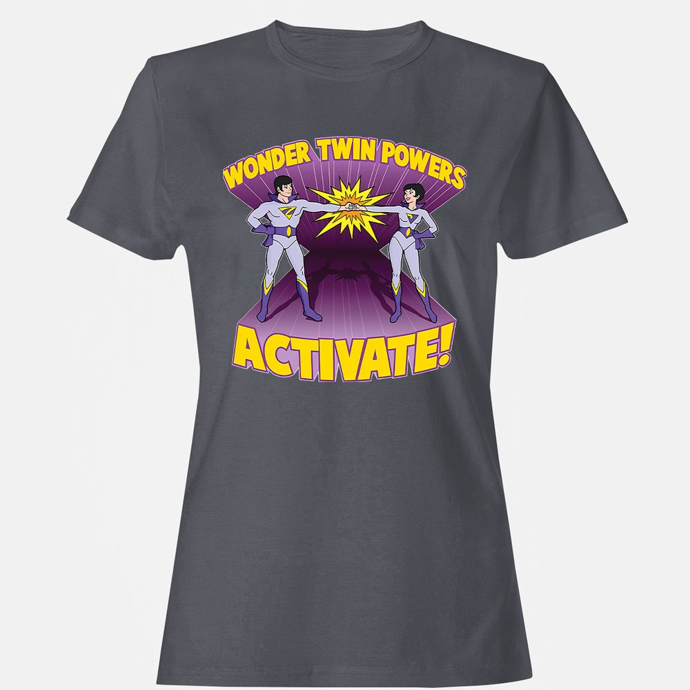 Women's T-Shirt - 6TPF9UF1 - Dark Heather - 5