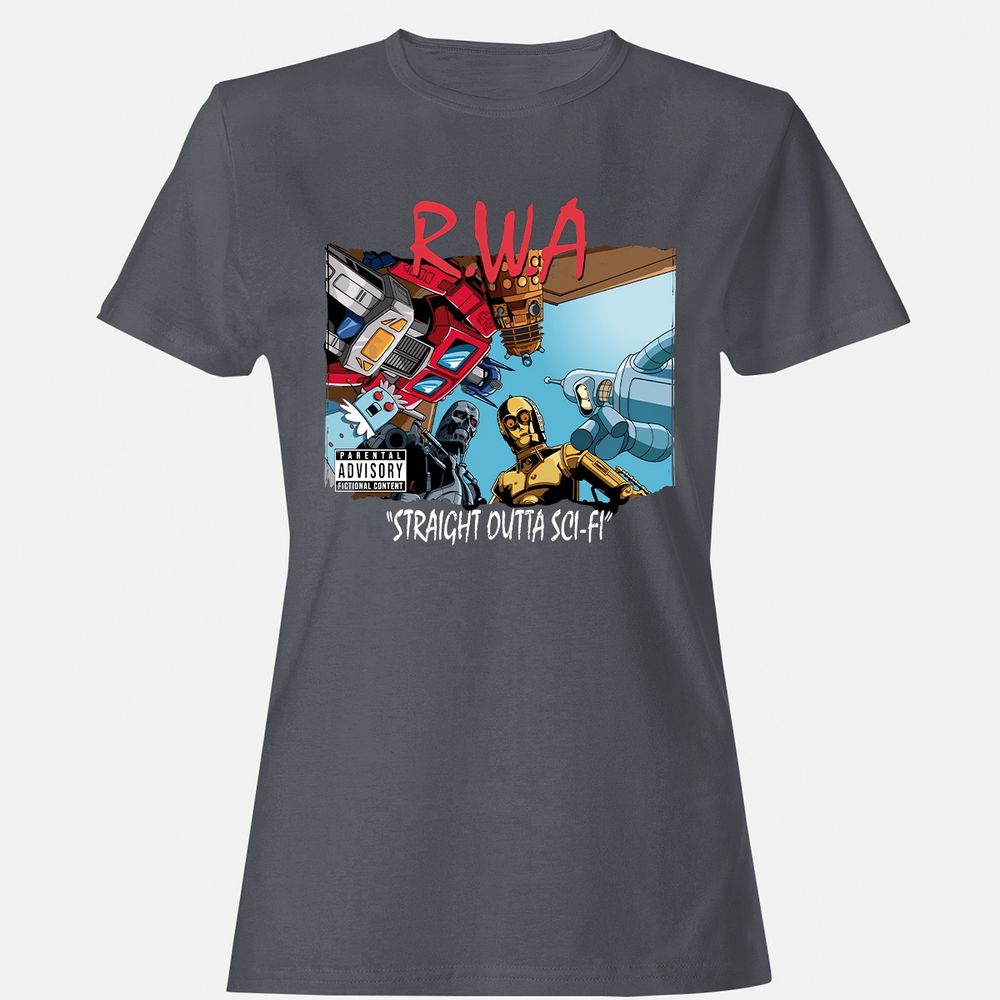 Women's T-Shirt - 9HFRHQR4 - Dark Heather - 5