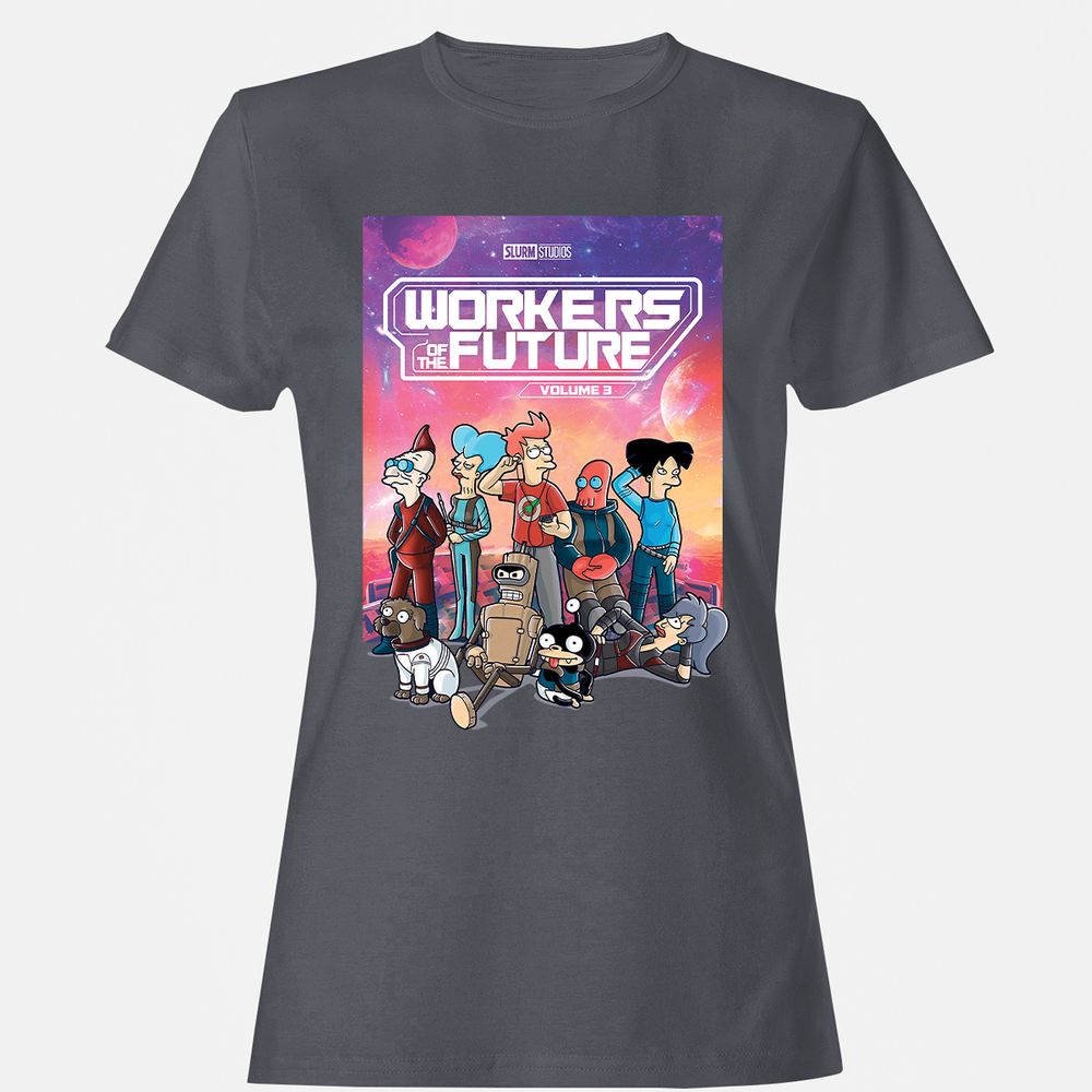 Women's T-Shirt - JAV7J8HR - Dark Heather - 5