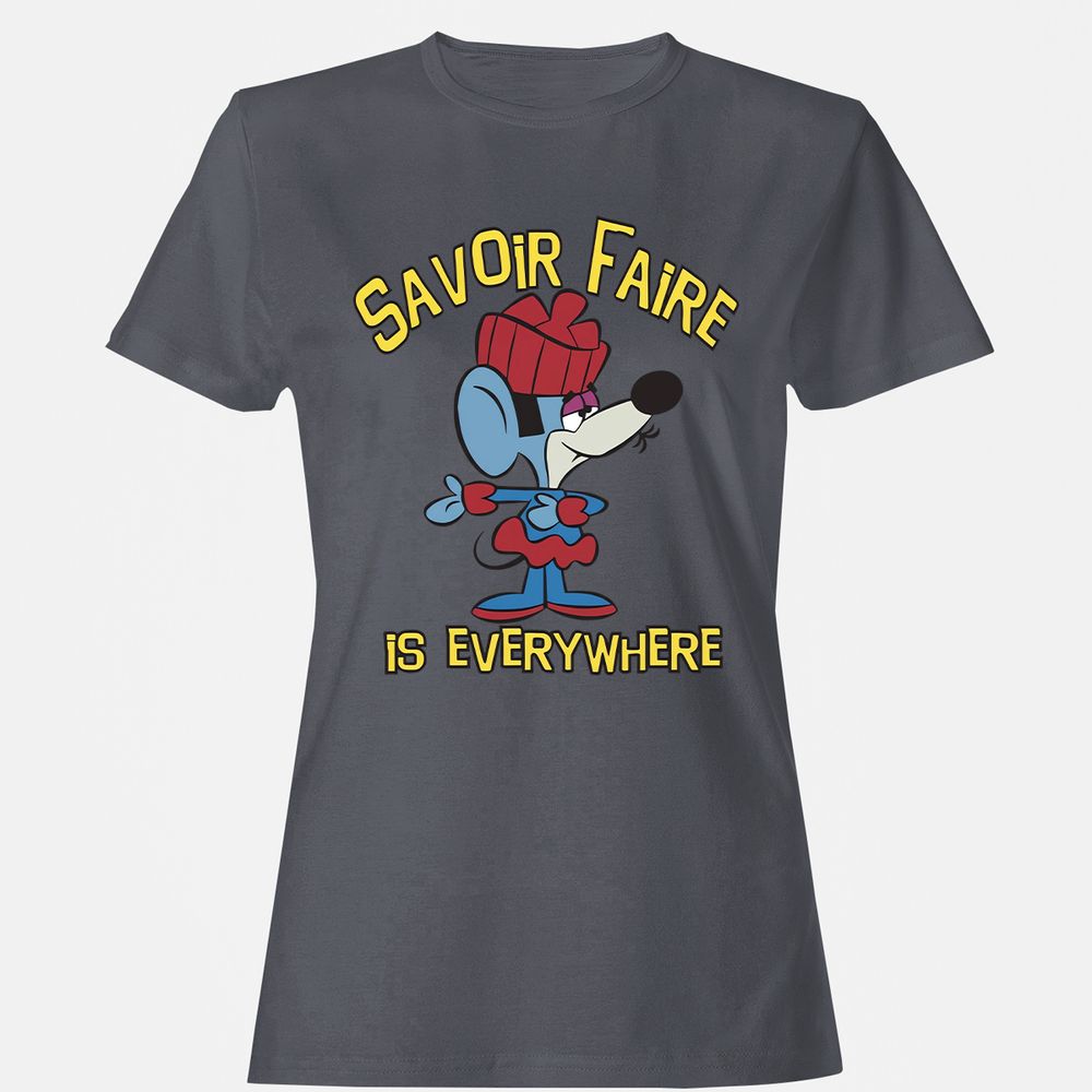 Women's T-Shirt - JK3HN2S7 - Dark Heather - 5