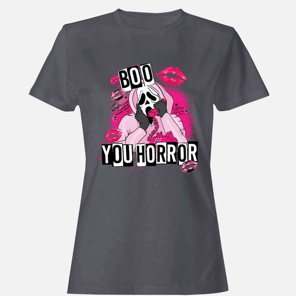 Women's T-Shirt - 4B9X6EFZ - Dark Heather - 5