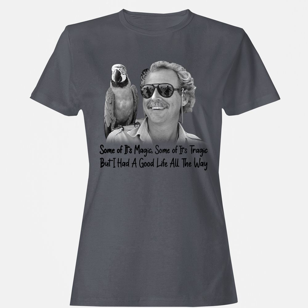 Women's T-Shirt - B5YGJ9PZ - Dark Heather - 5