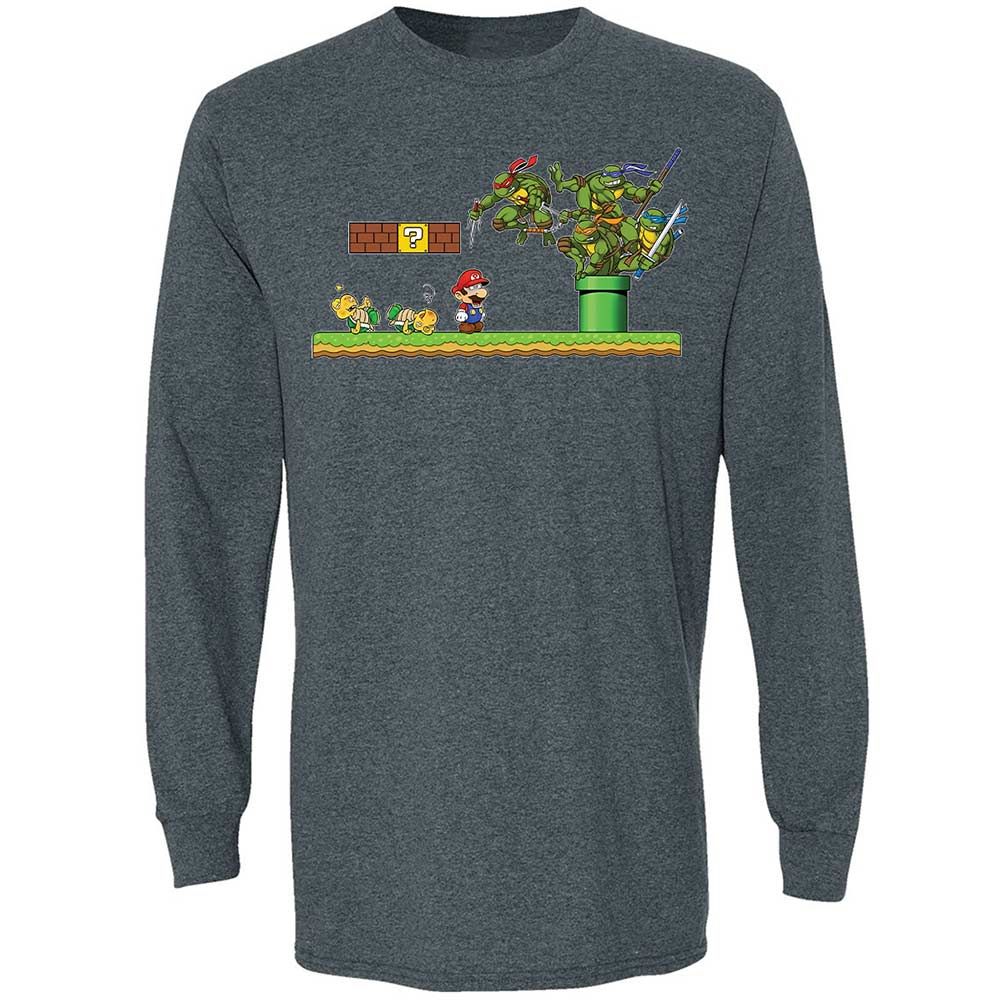 Long Sleeve T-Shirt - X5VAE6G2 - Dark Heather - 5