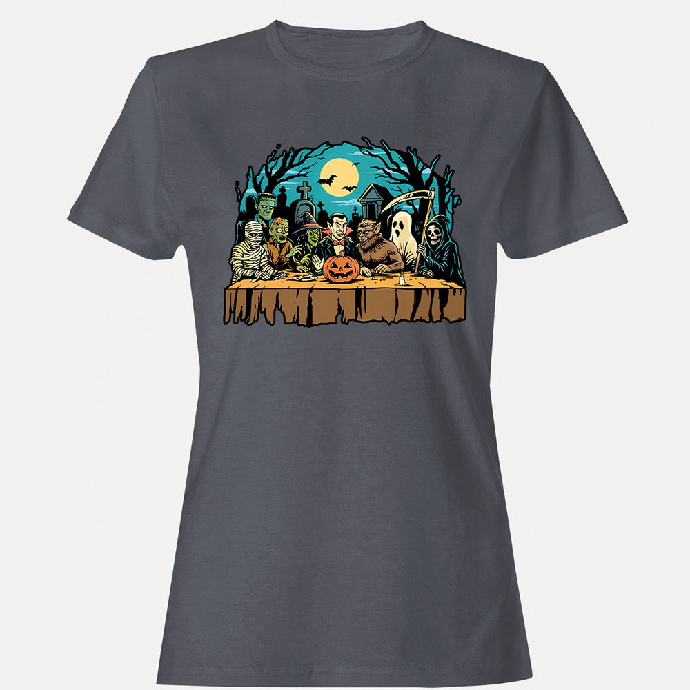 Women's T-Shirt - QVVYB6NU - Dark Heather - 5