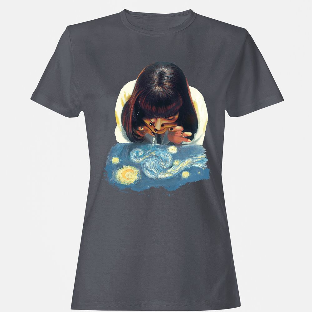 Women's T-Shirt - VEHCSS1V - Dark Heather - 5