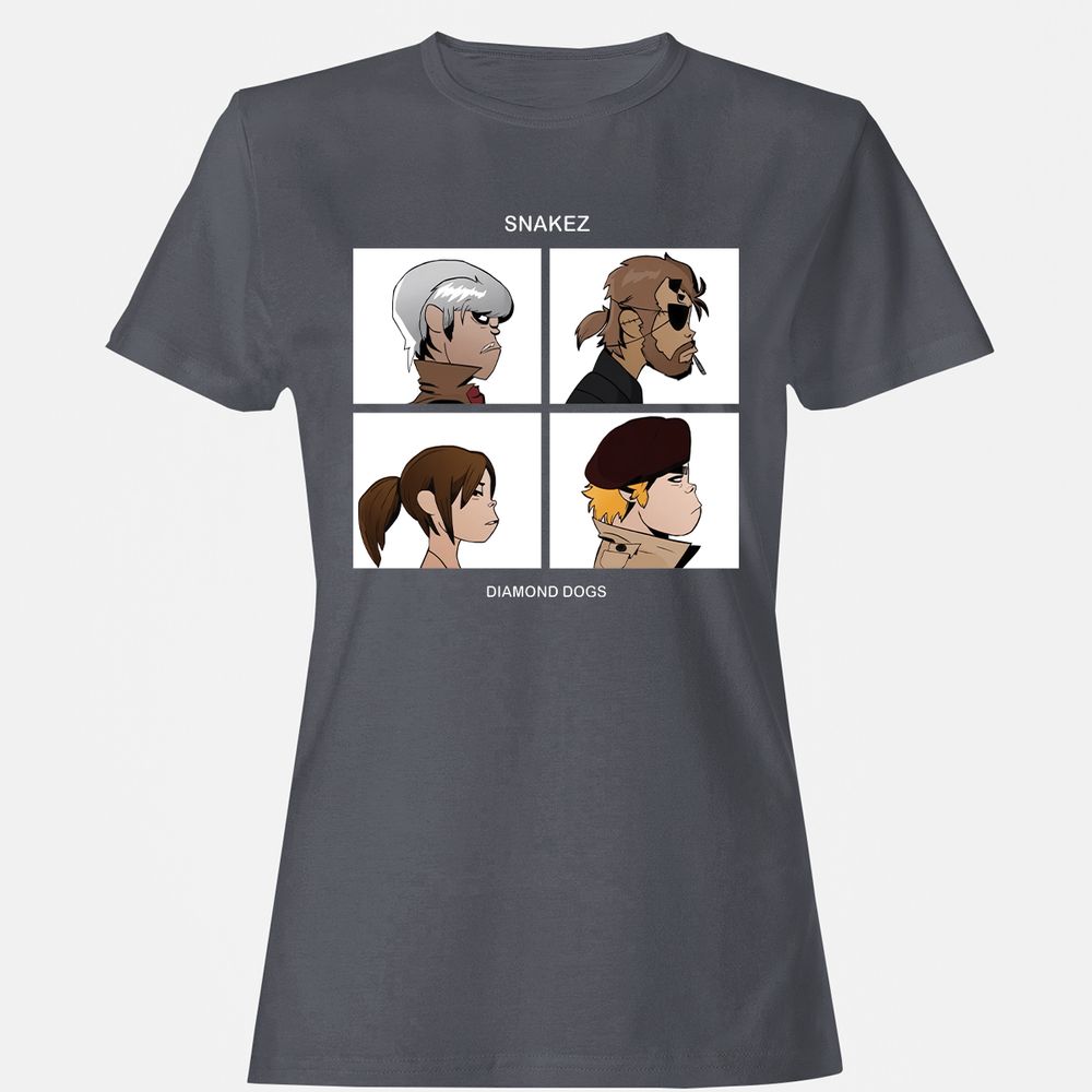 Women's T-Shirt - 1LHSZALW - Dark Heather - 5