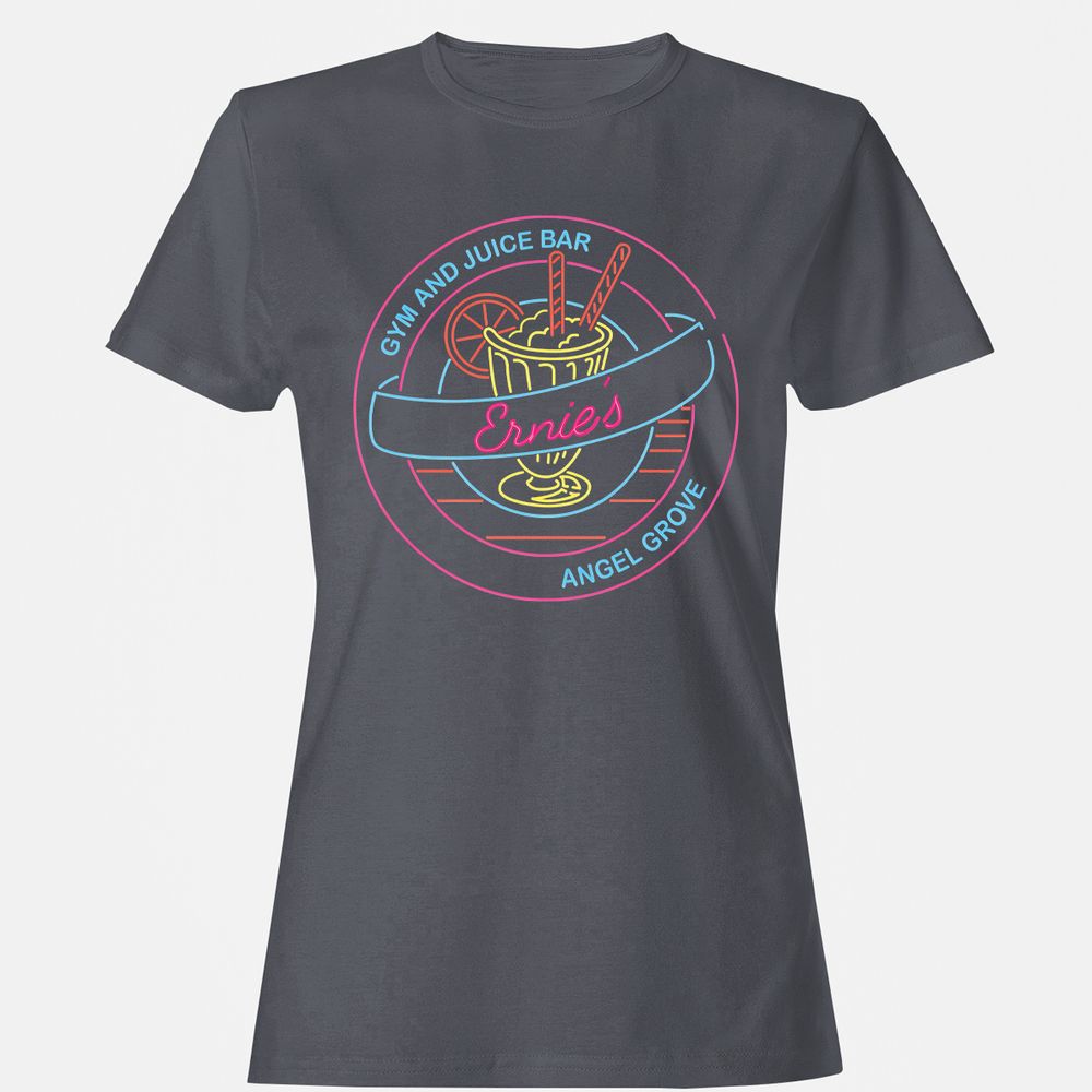 Women's T-Shirt - 5XKSLUWJ - Dark Heather - 5