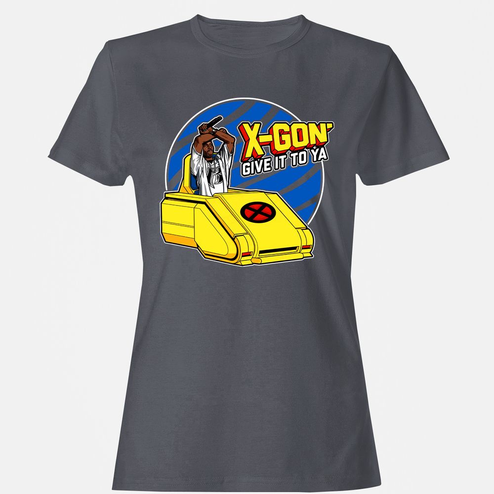 Women's T-Shirt - H6RVNXA1 - Dark Heather - 5