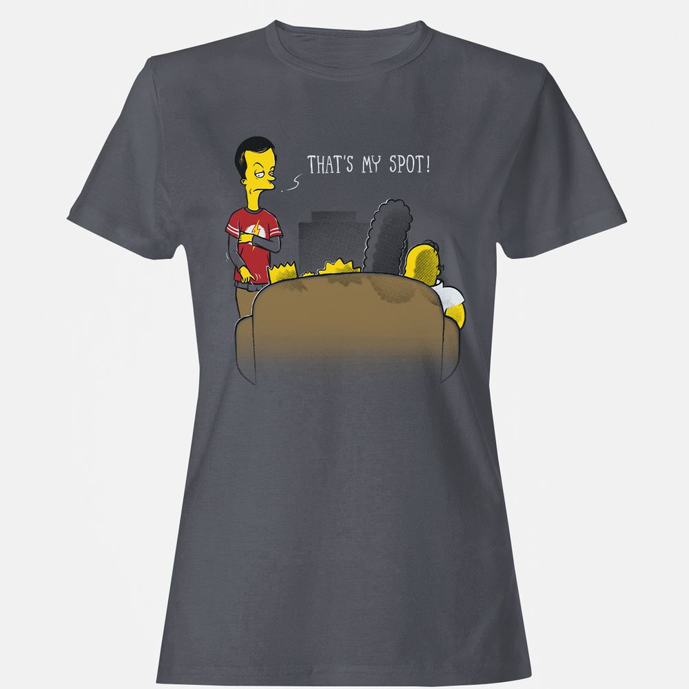 Women's T-Shirt - LZ5GBJ2P - Dark Heather - 5