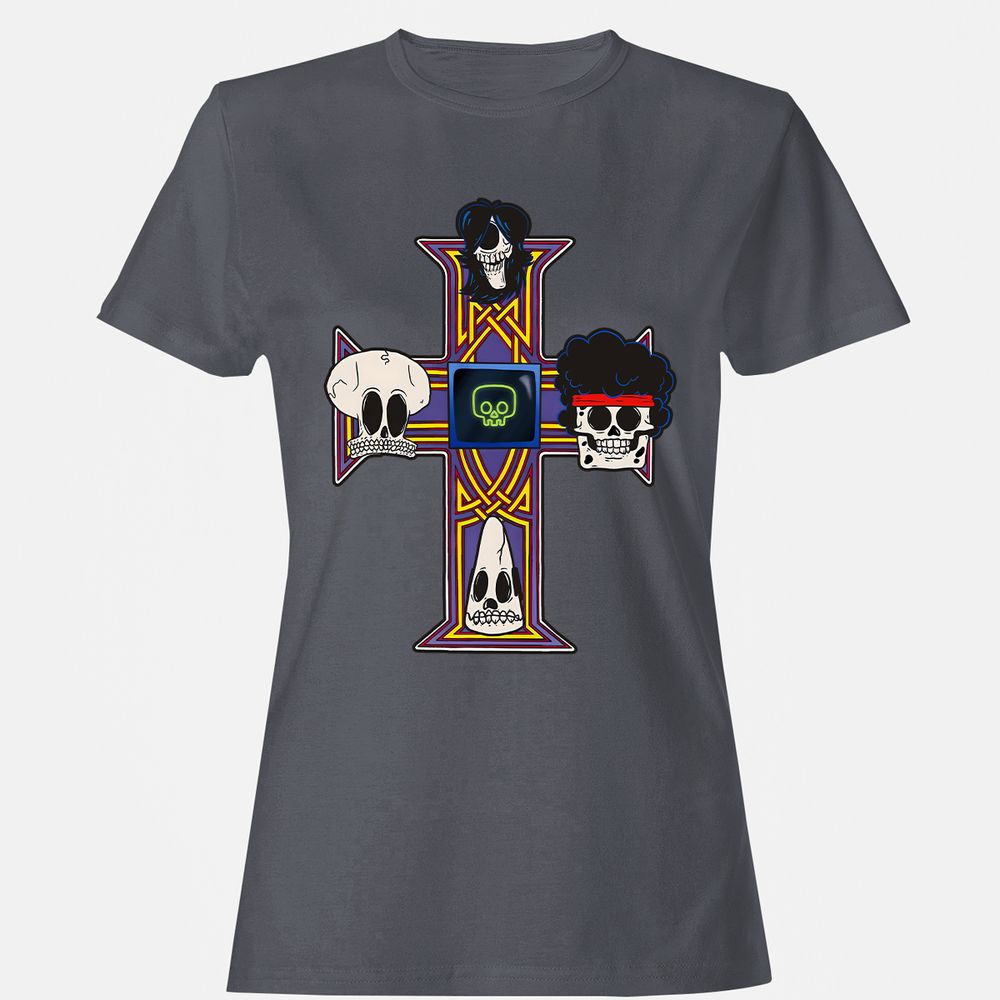 Women's T-Shirt - XS8XZQR2 - Dark Heather - 5