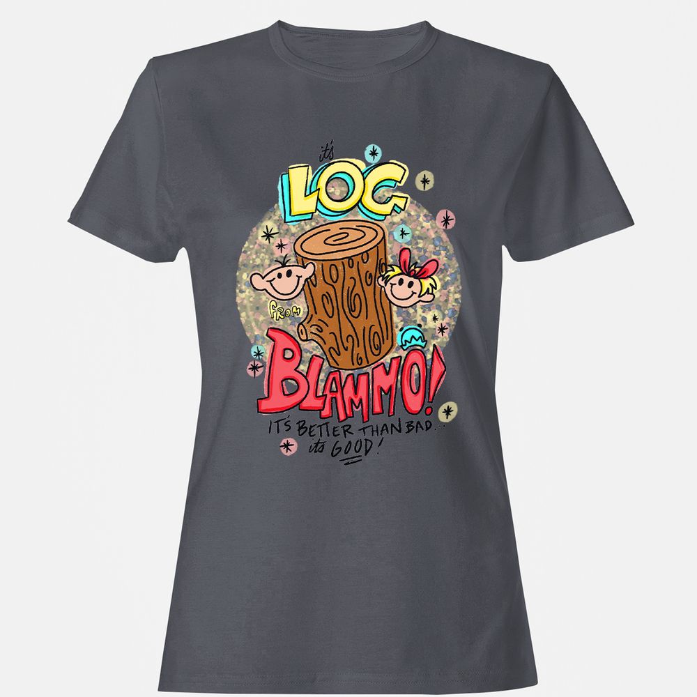 Women's T-Shirt - L86BYHK5 - Dark Heather - 5