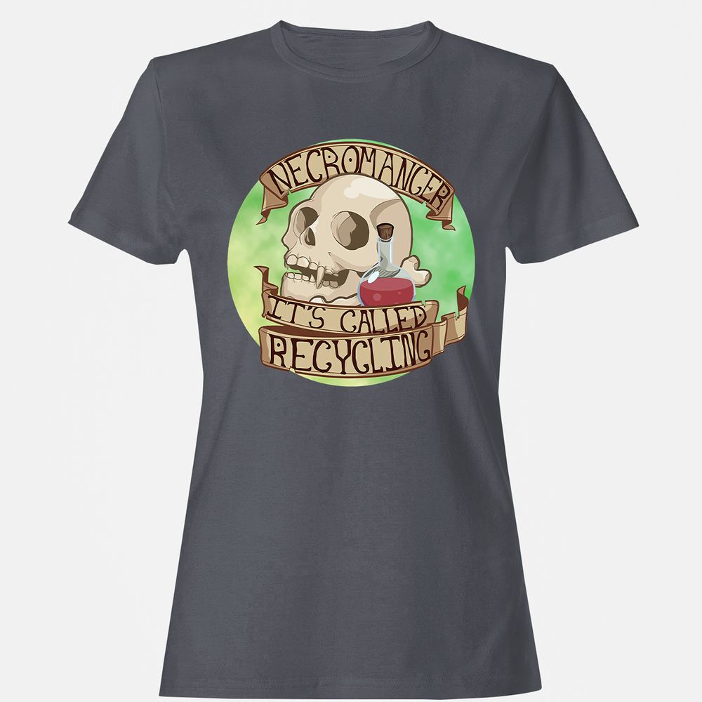 Women's T-Shirt - UK9VCBNS - Dark Heather - 5